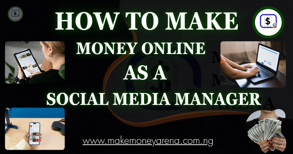make money online as a social media manager