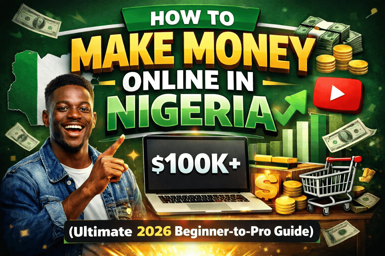 How to Make Money Online in Nigeria (Ultimate 2026 Beginner-to-Pro Guide)