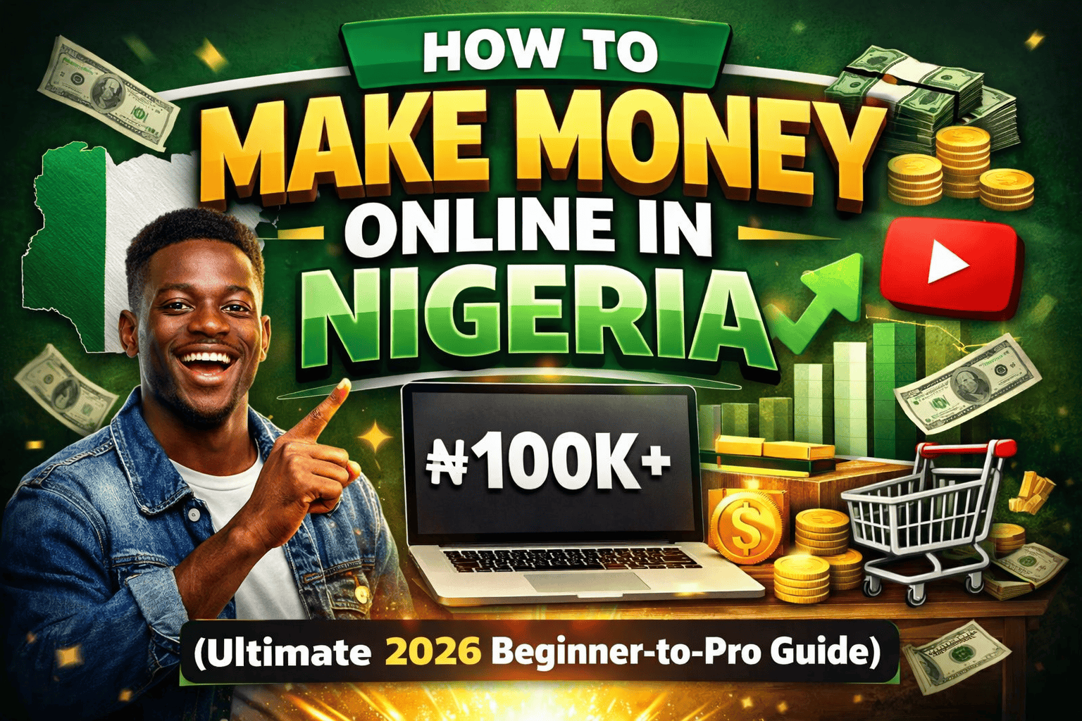 How to Make Money Online in Nigeria Guide Thumbnail