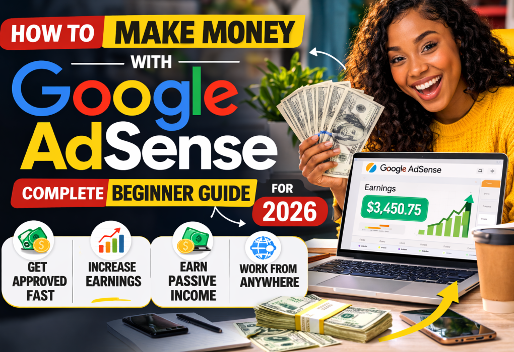 How to Make Money With Google AdSense: Complete Beginner Guide for 2026