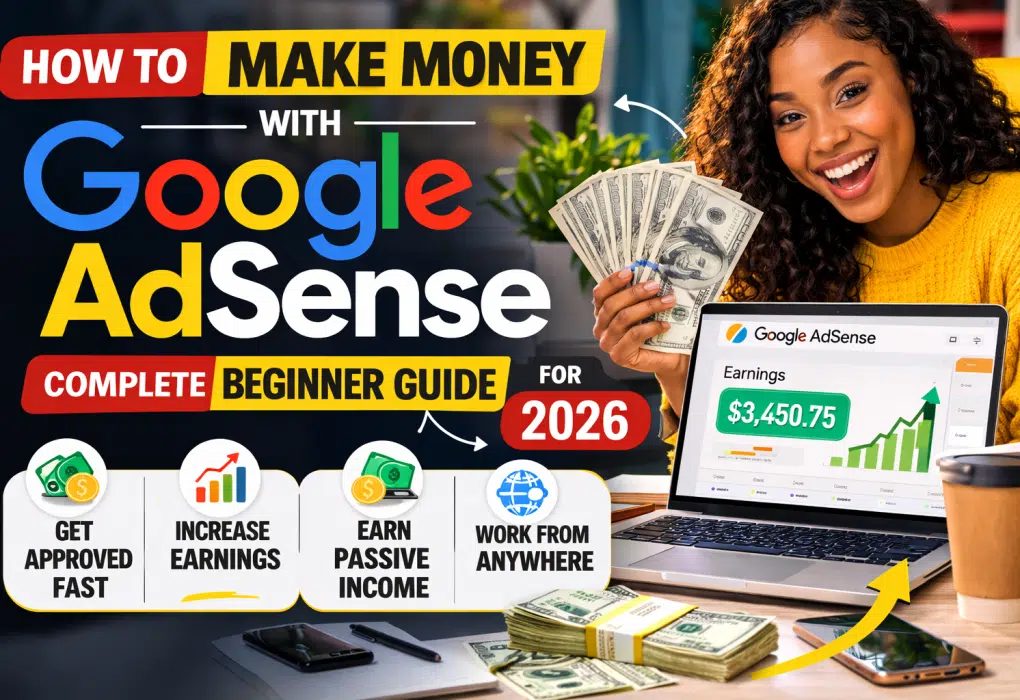 How to Make Money With Google AdSense: Complete Beginner Guide for 2026