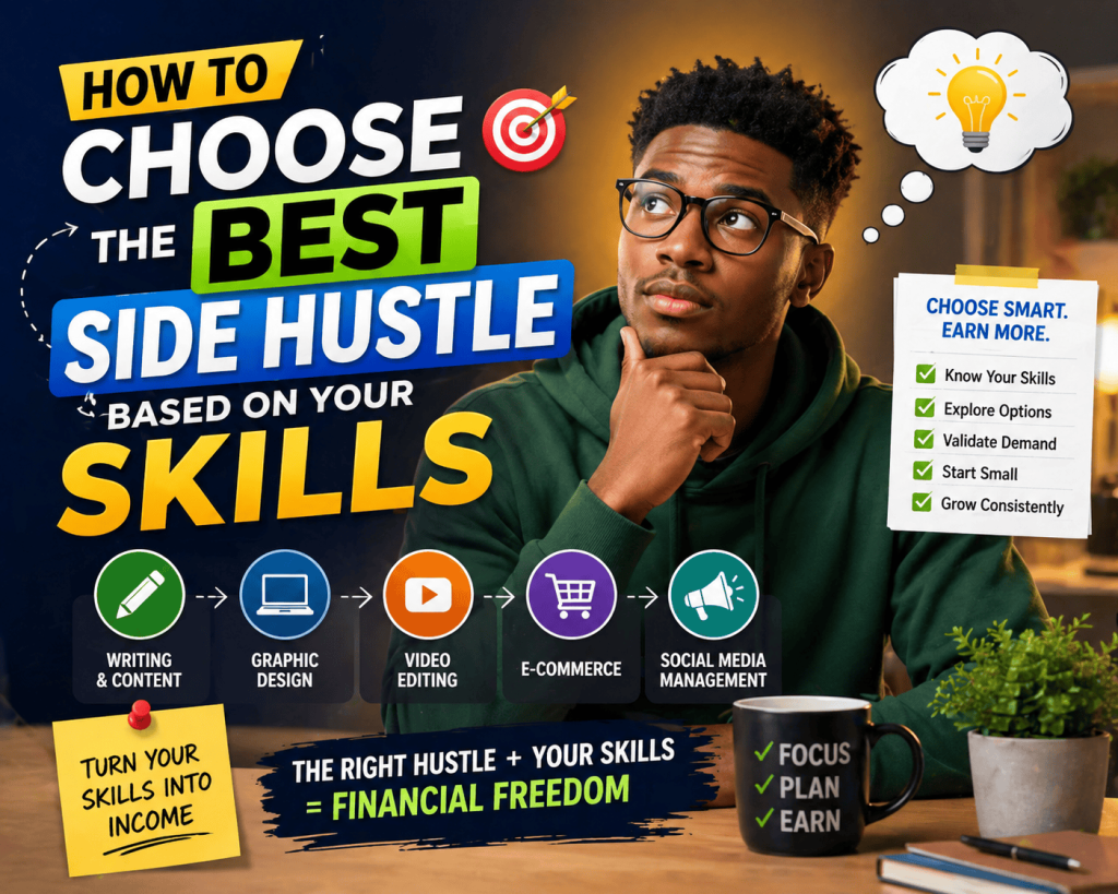 How to Choose the Best Side Hustle Based on Your Skills (Smart 2026 Guide)